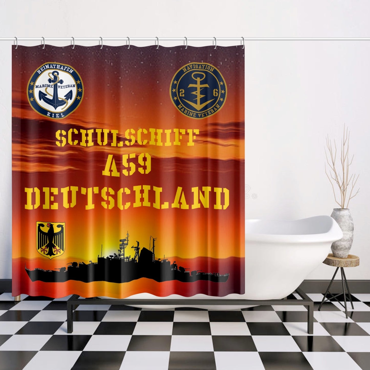 Duschvorhang A59 DEUTSCHLAND