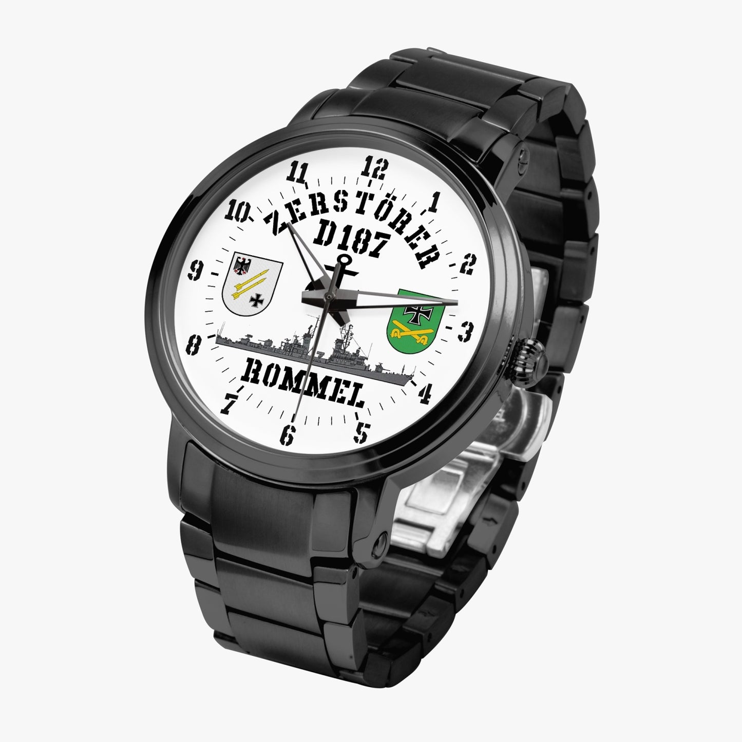 Armbanduhr Zerstörer D187 ROMMEL- Automatik