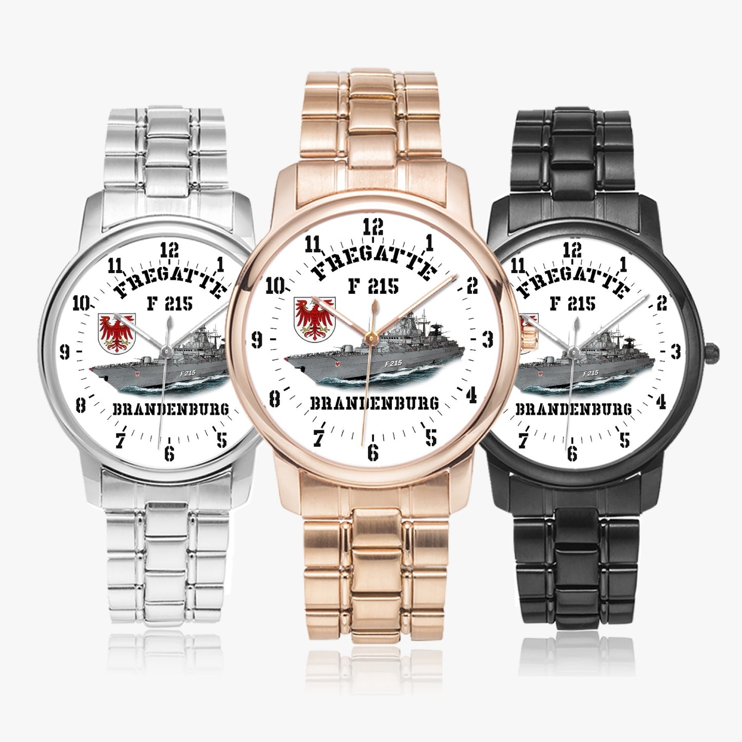 Armbanduhr Fregatte F215 BRANDENBURG - Batterie