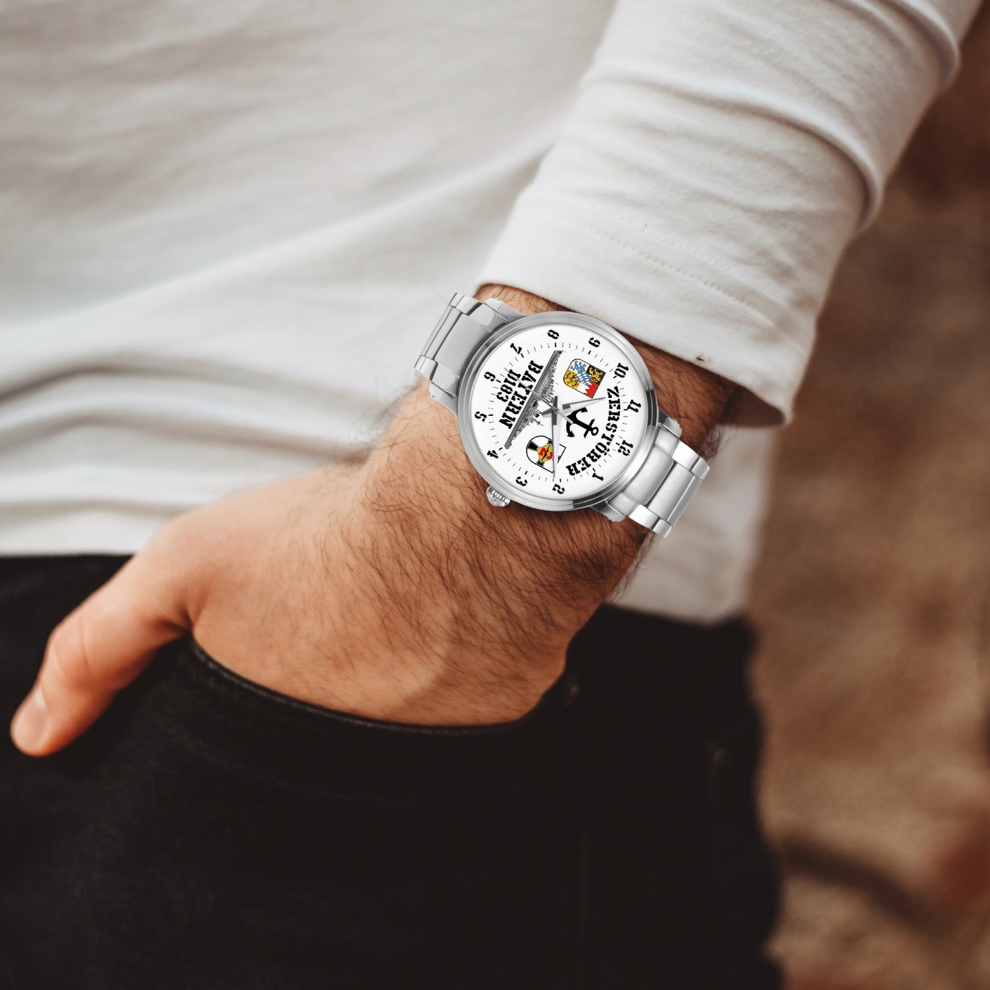 Armbanduhr Zerstörer D183 BAYERN - Automatik