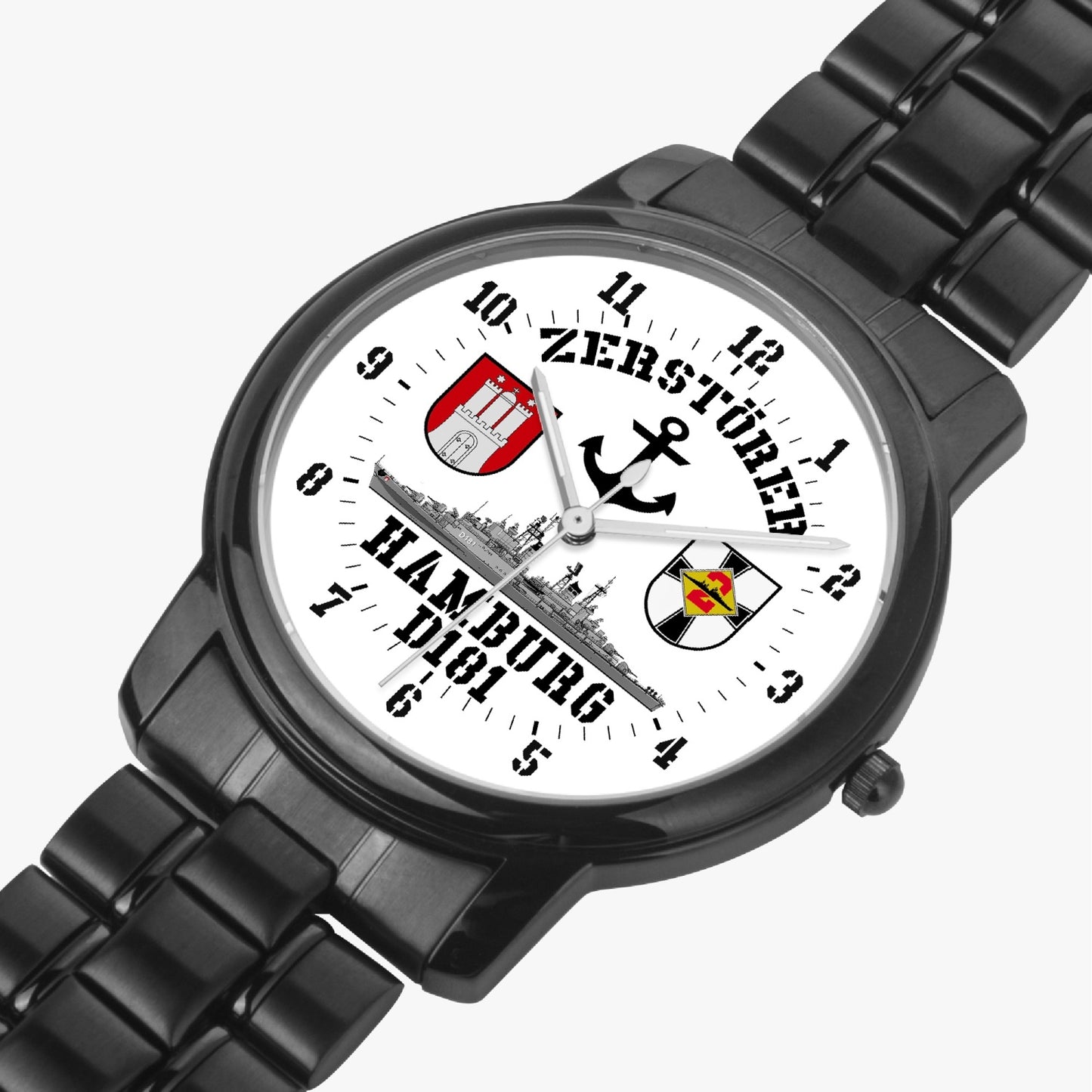 Armbanduhr Zerstörer D181 HAMBURG - Batterie