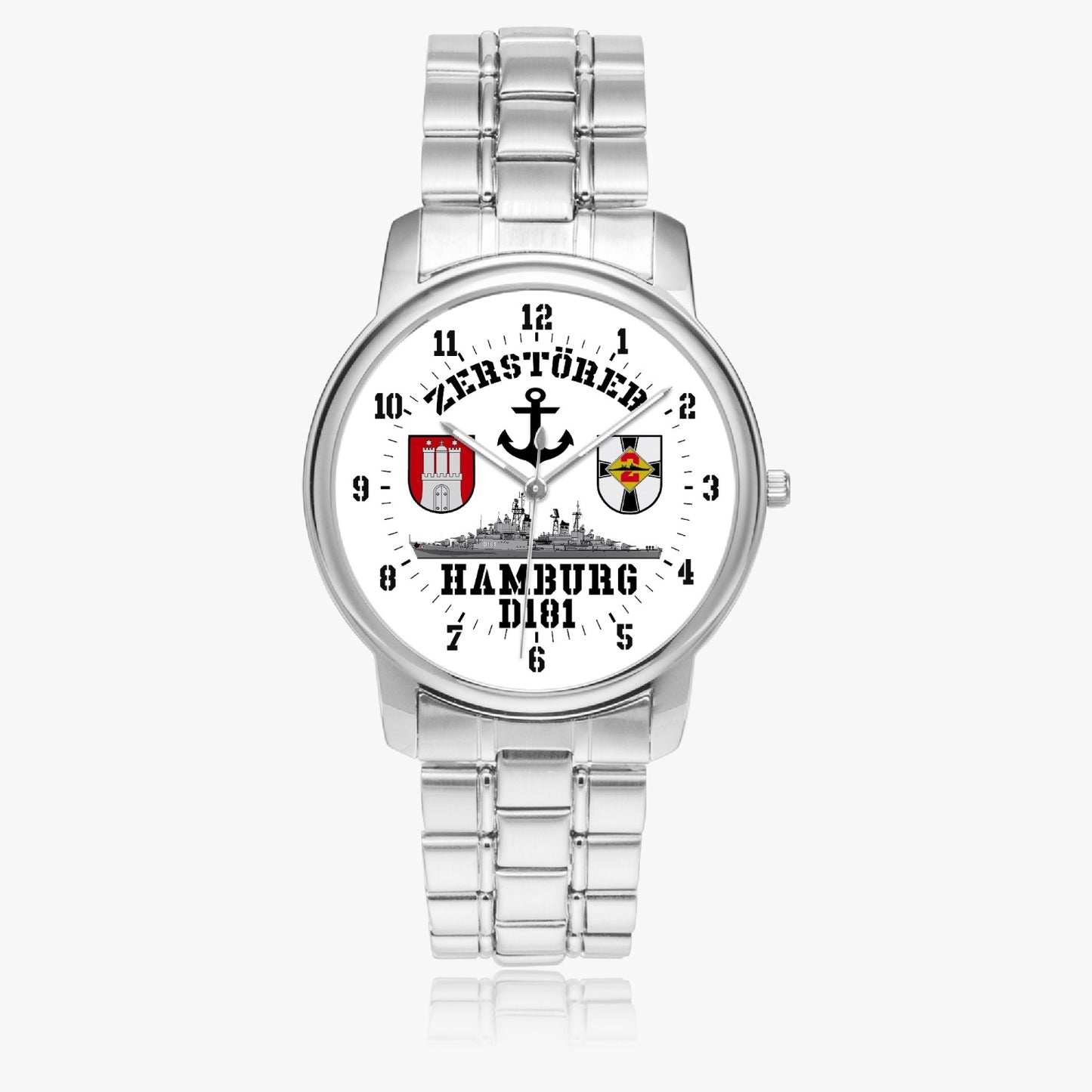 Armbanduhr Zerstörer D181 HAMBURG - Batterie