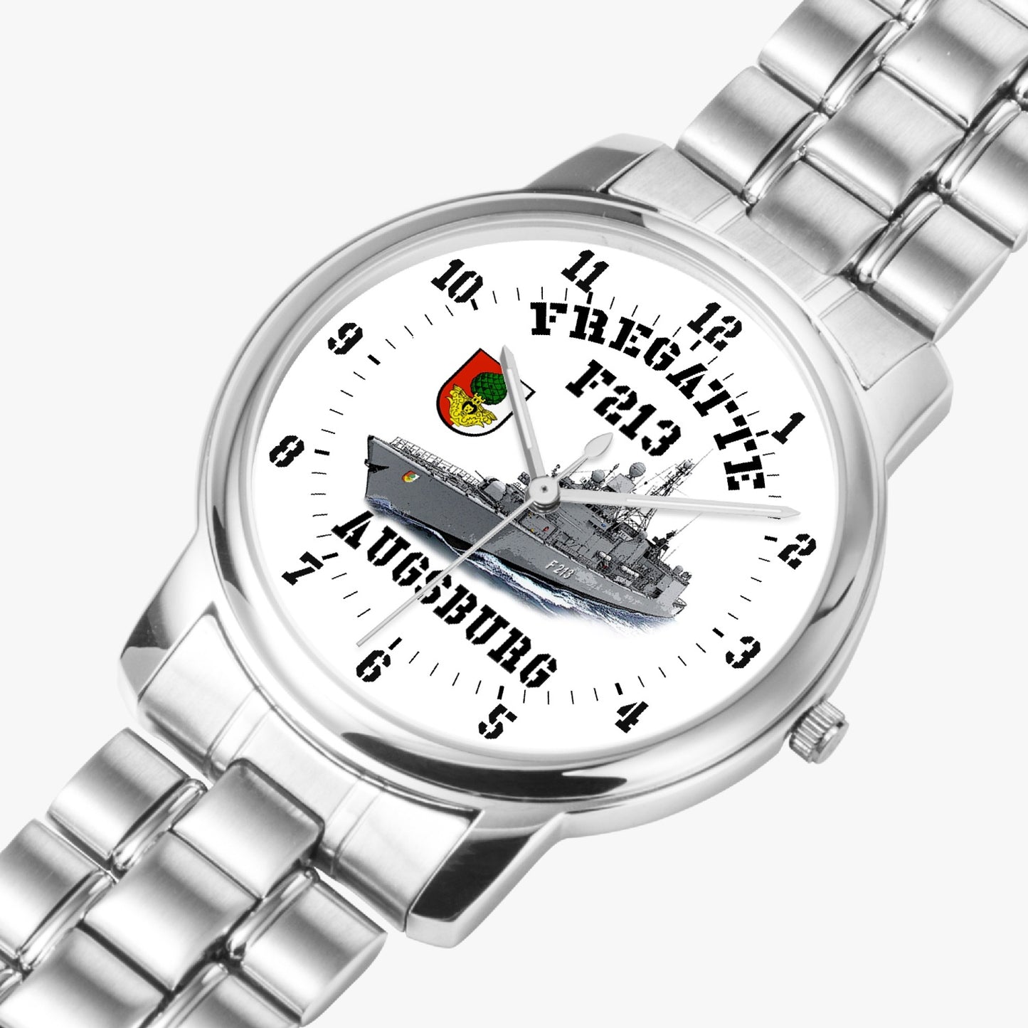 Armbanduhr Fregatte F213 AUGSBURG - Batterie