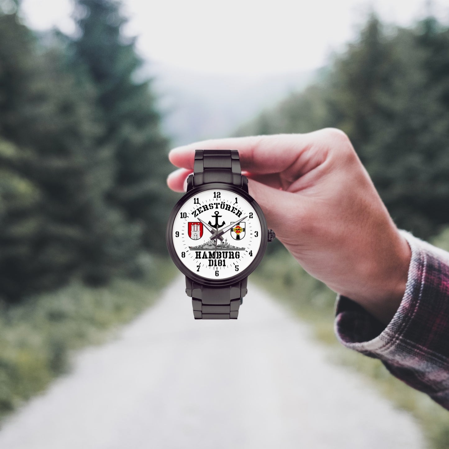 Armbanduhr Zerstörer D181 HAMBURG - Automatik