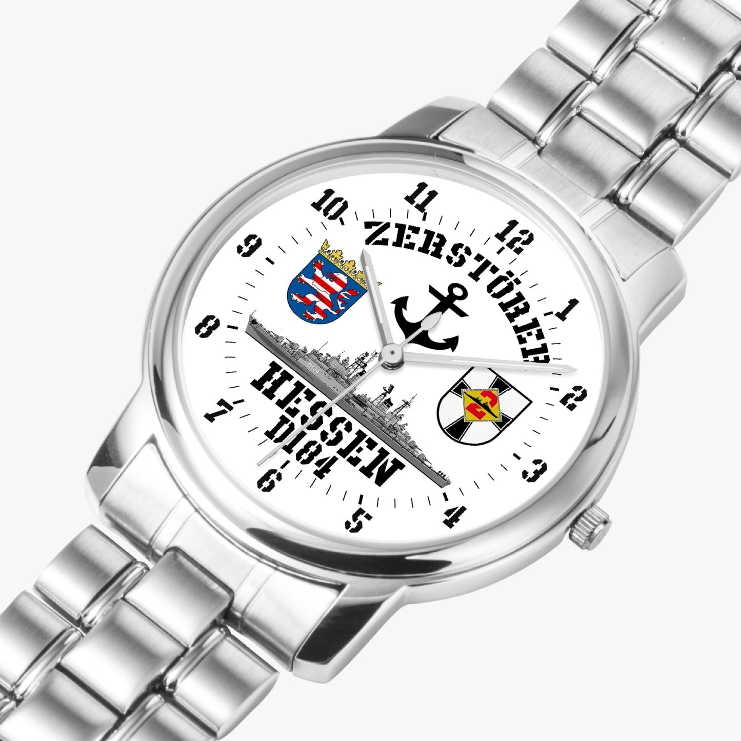 Armbanduhr Zerstörer D184 HESSEN - Batterie