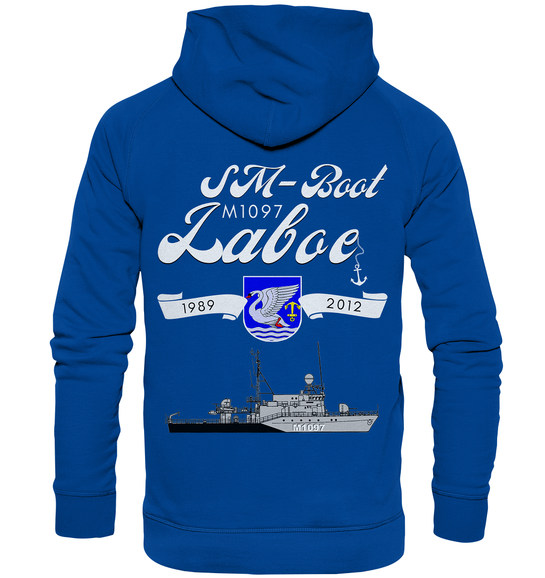 SM-Boot M1097 LABOE 1989-2012 Rückendruck - Basic Unisex Hoodie