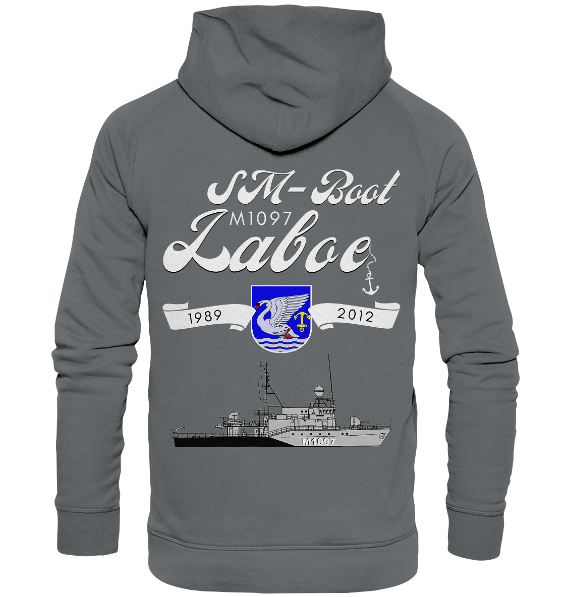 SM-Boot M1097 LABOE 1989-2012 Rückendruck - Basic Unisex Hoodie