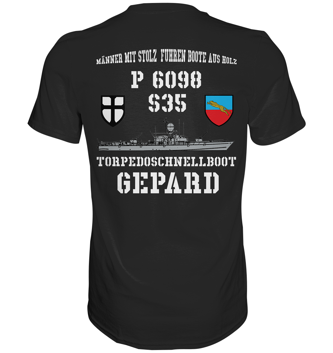 Torpedoschnellboot S35 Gepard - Premium Shirt