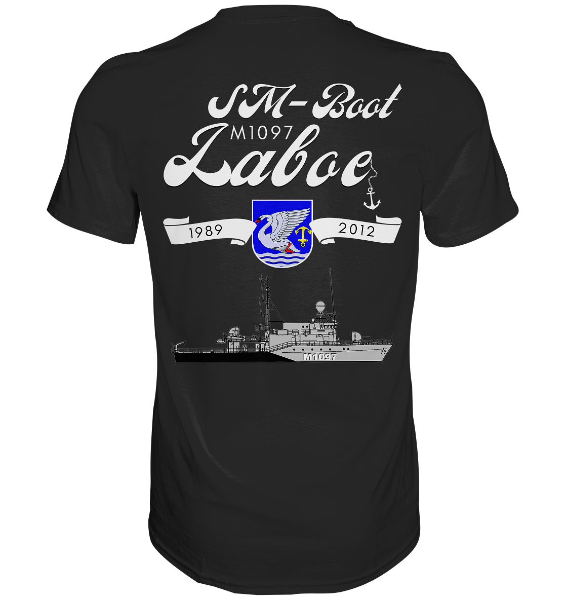 SM-Boot M1097 LABOE 1989-2012 Rückendruck - Premium Shirt