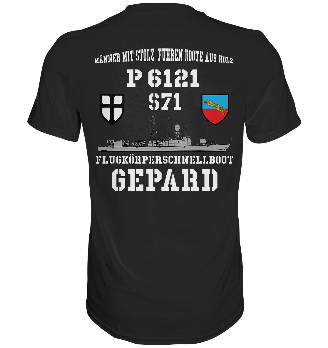 Flugkörperschnellboot S71 GEPARD - Premium Shirt