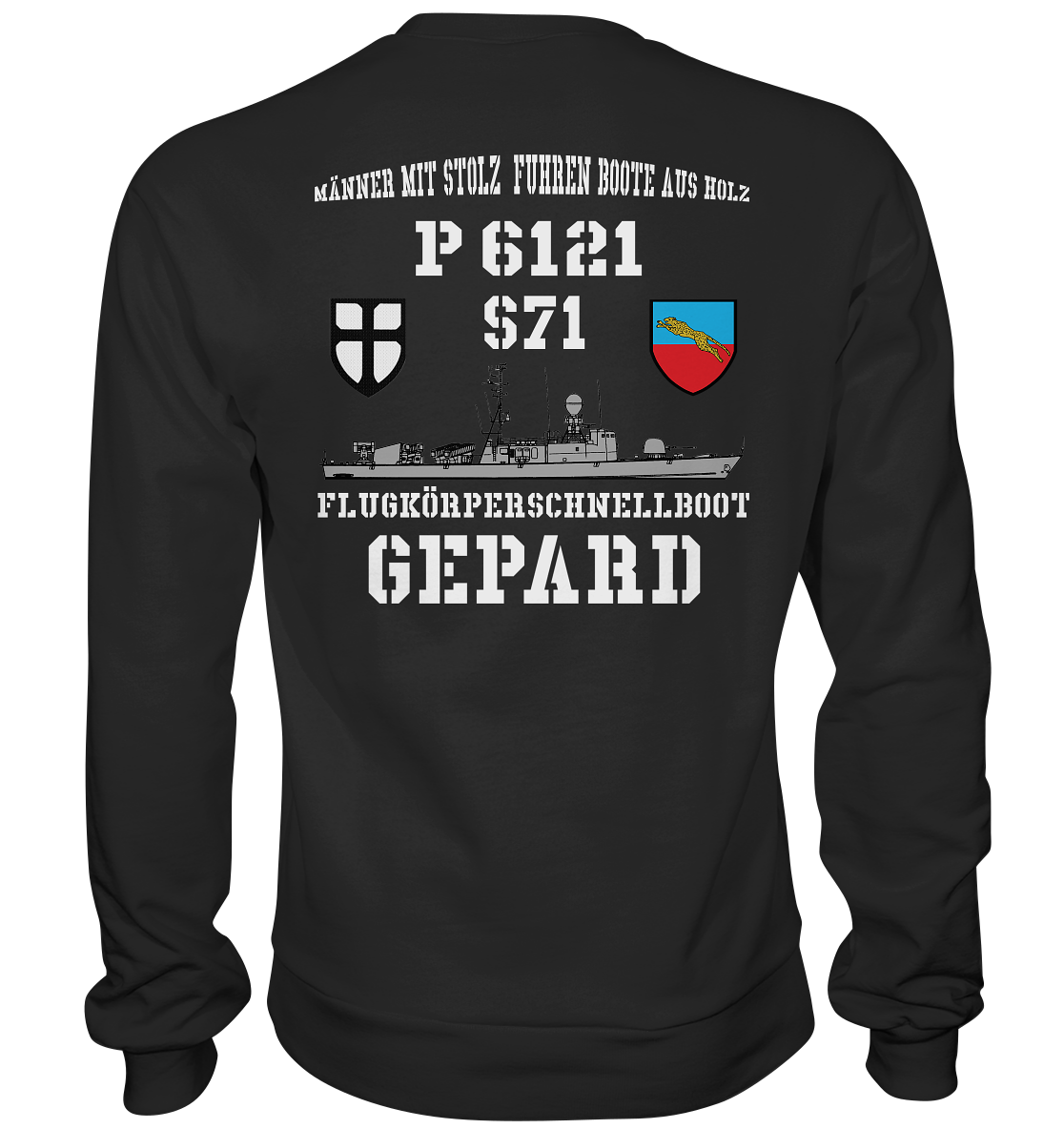 Flugkörperschnellboot S71 GEPARD - Premium Sweatshirt