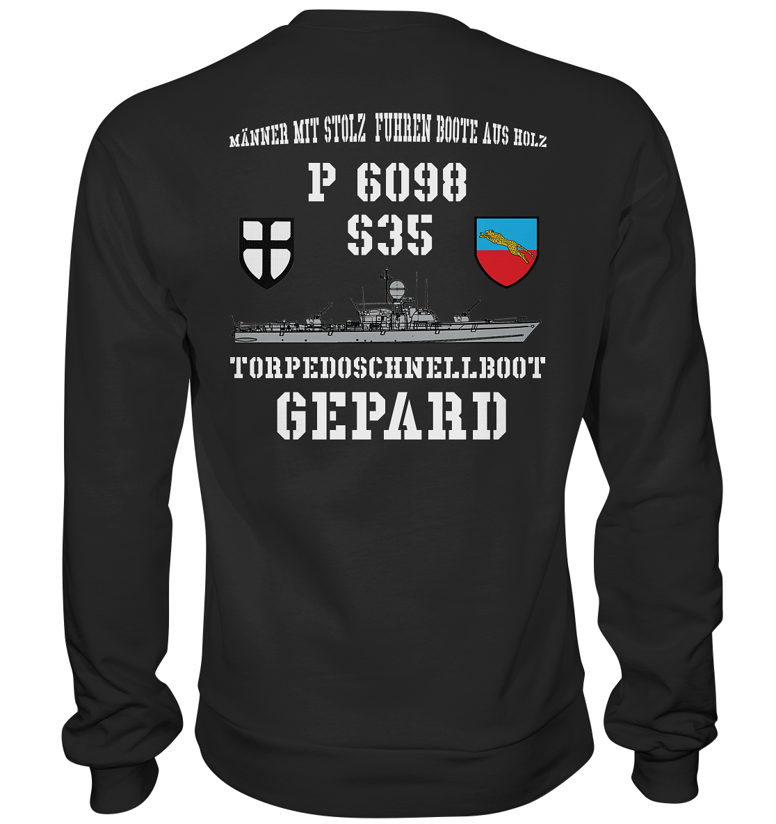 Torpedoschnellboot S35 Gepard - Premium Sweatshirt