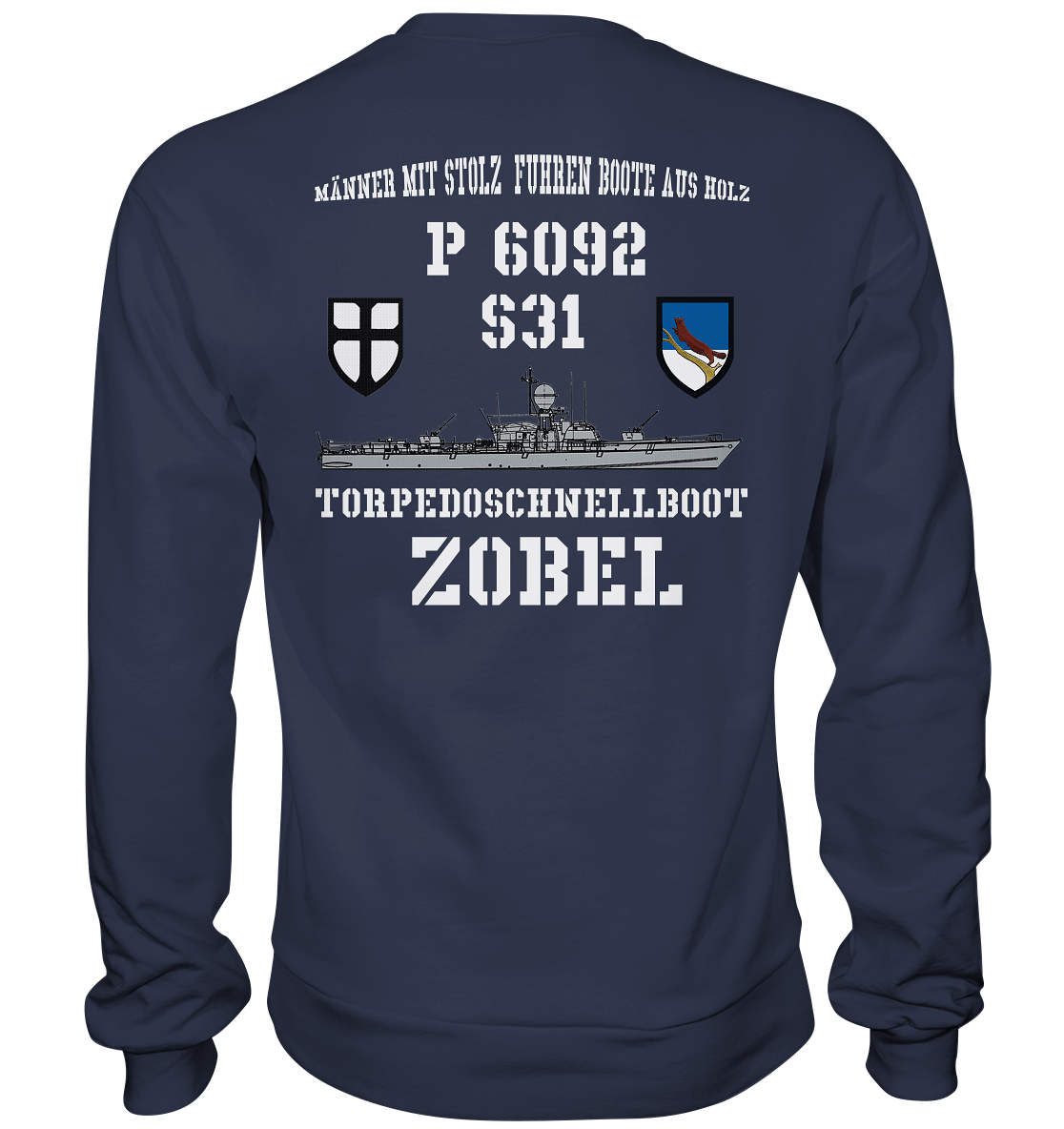 S31 Zobel, beidseitiger Druck - Premium Sweatshirt