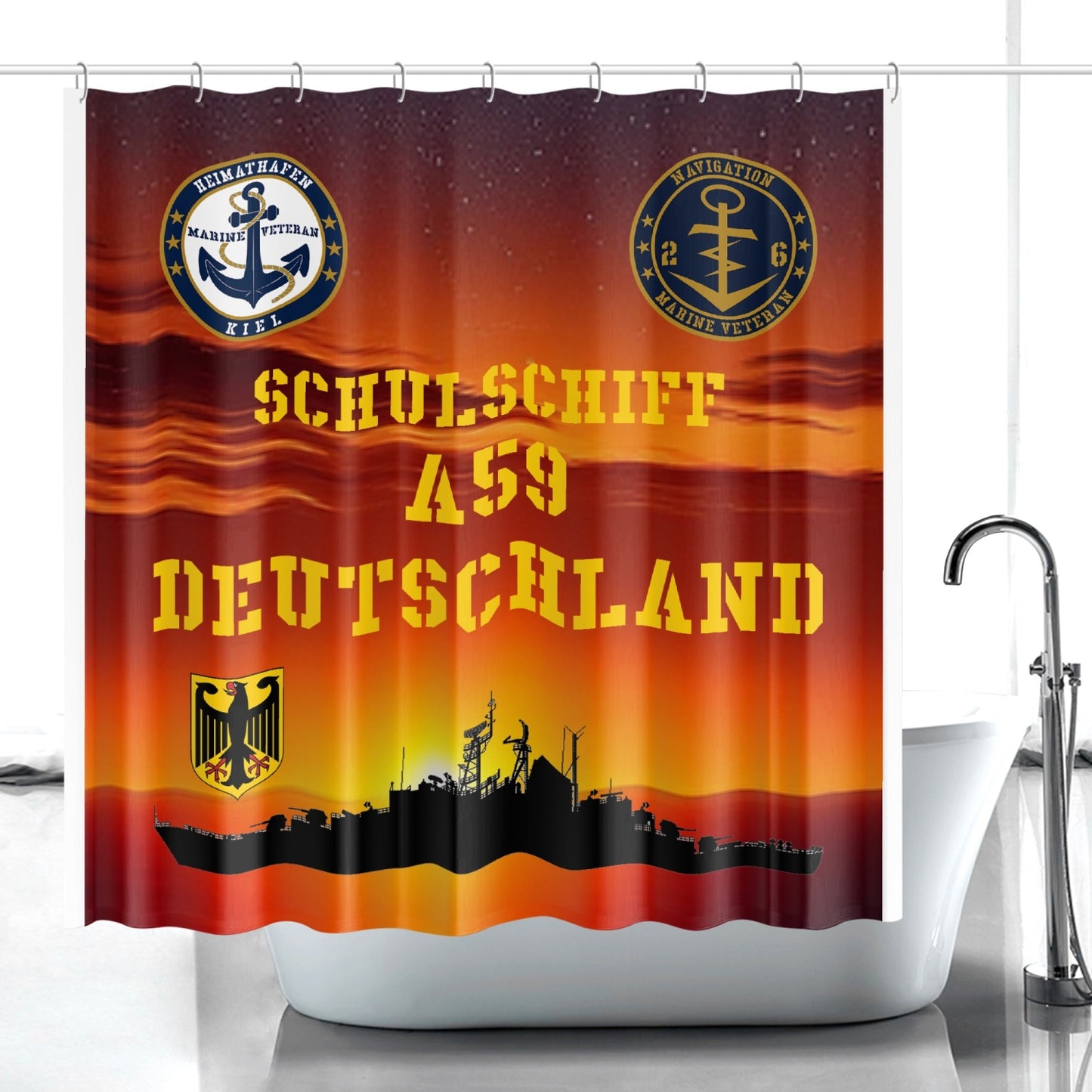 Duschvorhang A59 DEUTSCHLAND