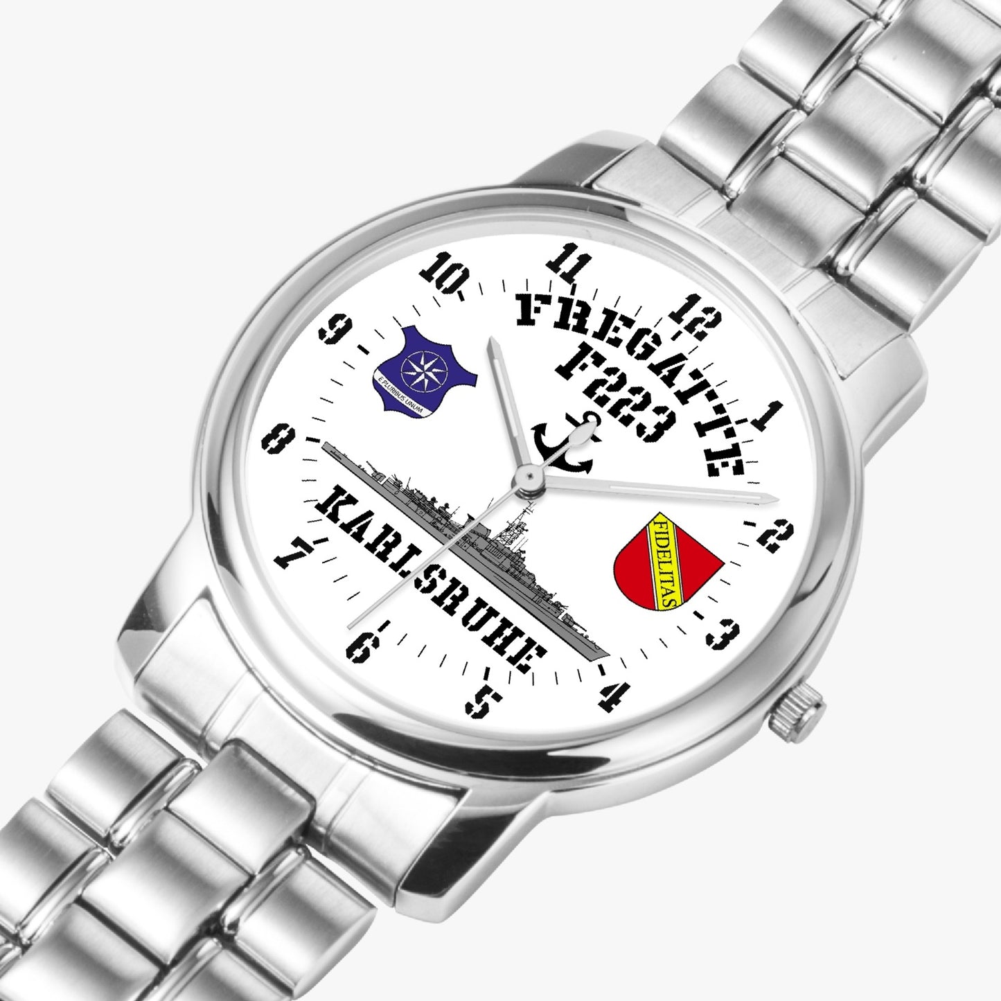 Armbanduhr Fregatte F223 KARLSRUHE - Batterie