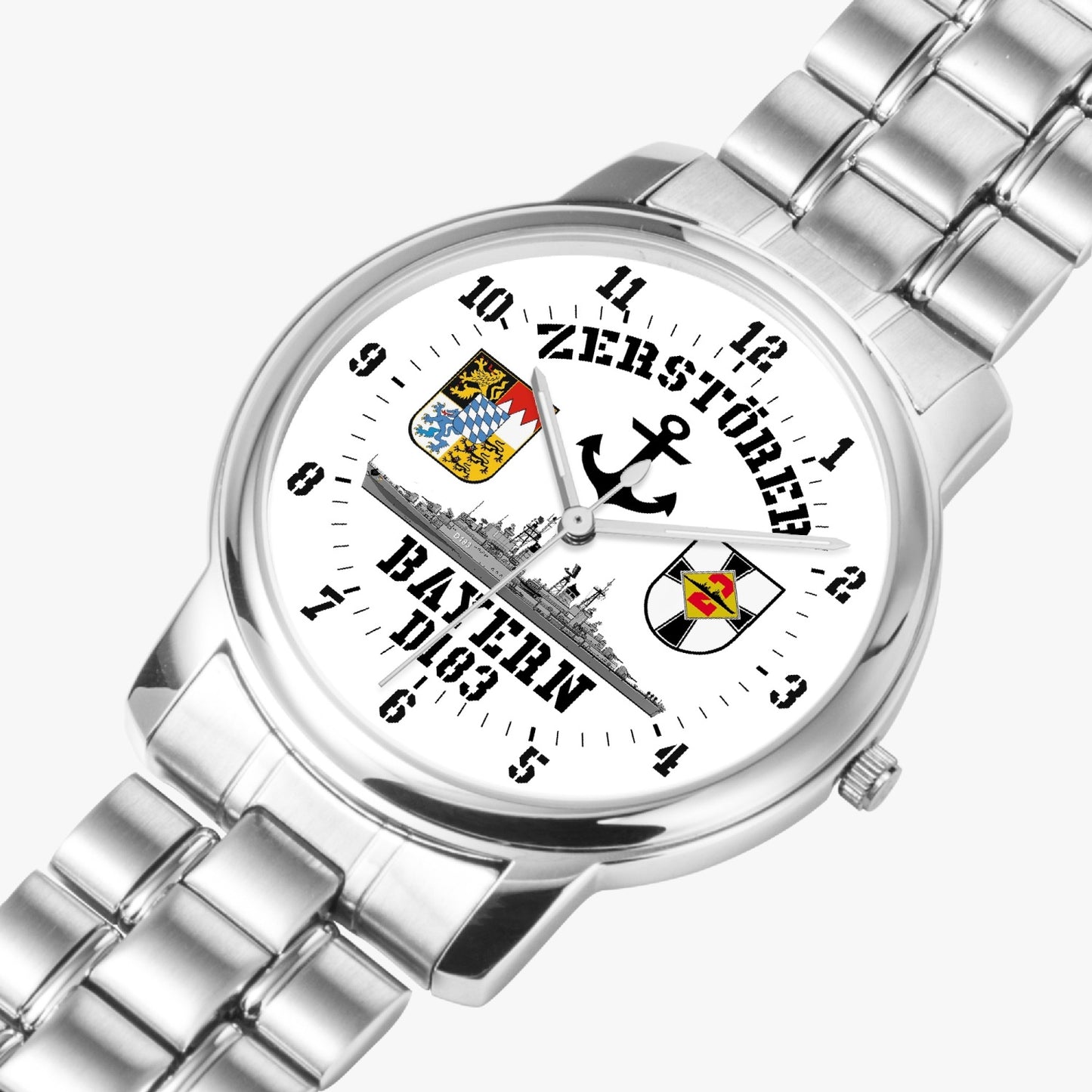 Armbanduhr Zerstörer D183 BAYERN - Batterie