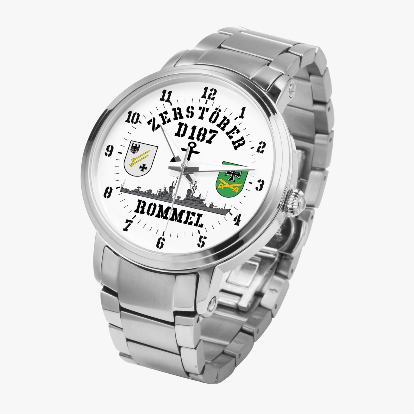 Armbanduhr Zerstörer D187 ROMMEL- Automatik