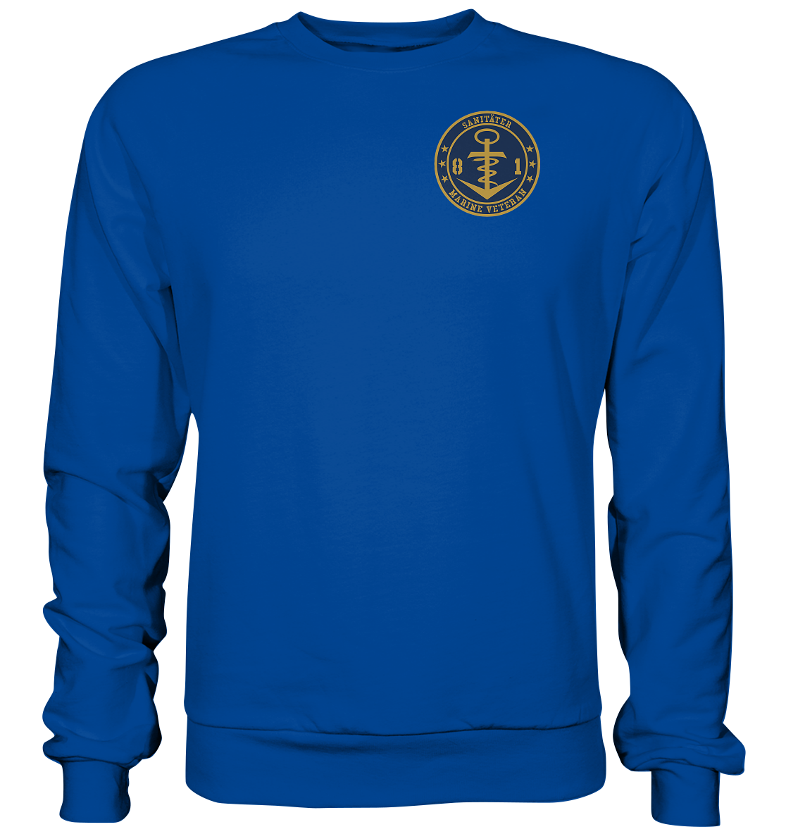 81er SANITÄTER Brustlogo - Basic Sweatshirt