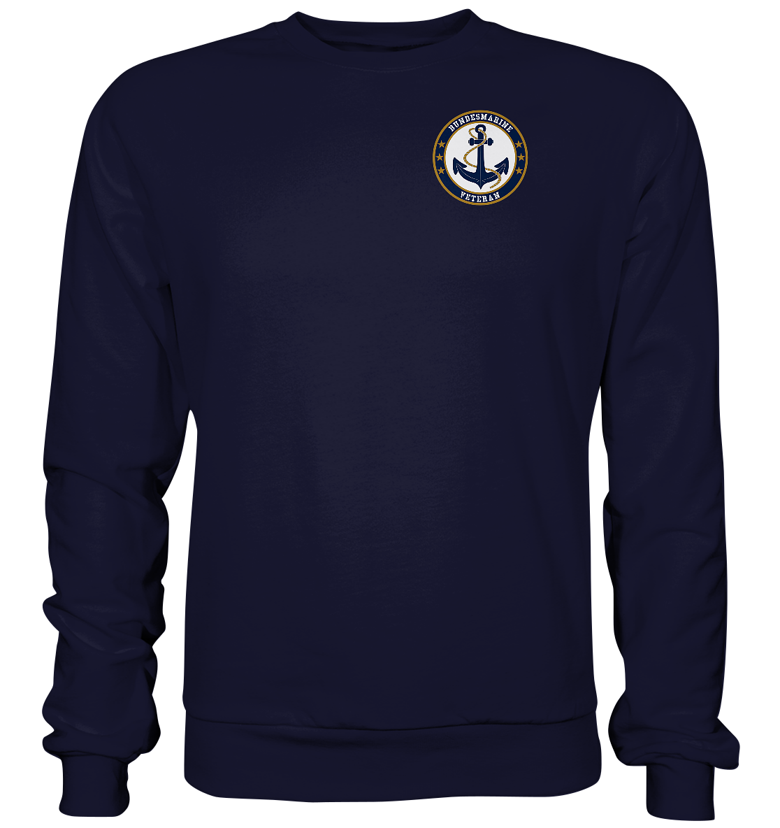 BUNDESMARINE Marine Veteran Brustlogo - Basic Sweatshirt