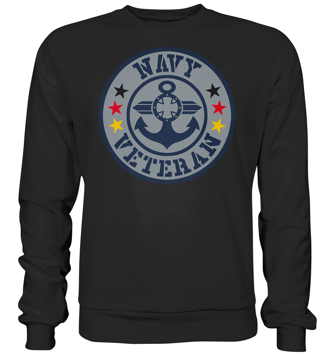 NAVY VETERAN Sterne - Basic Sweatshirt