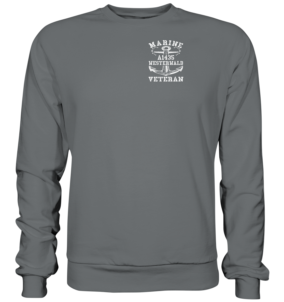 Marine Veteran A1435 WESTERWALD - Basic Sweatshirt