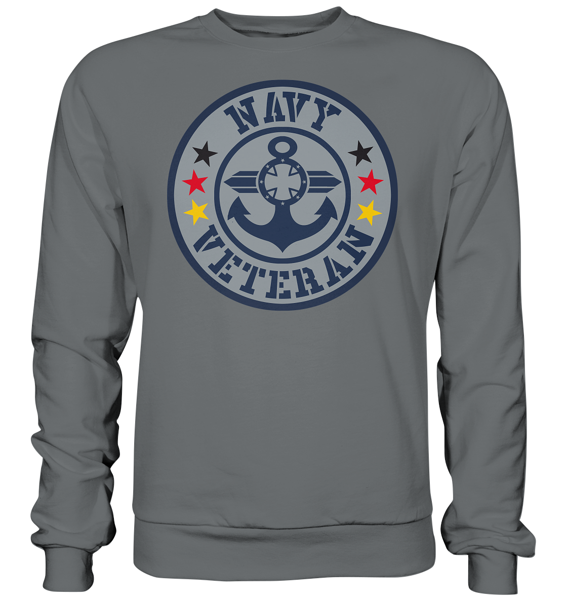 NAVY VETERAN Sterne - Basic Sweatshirt
