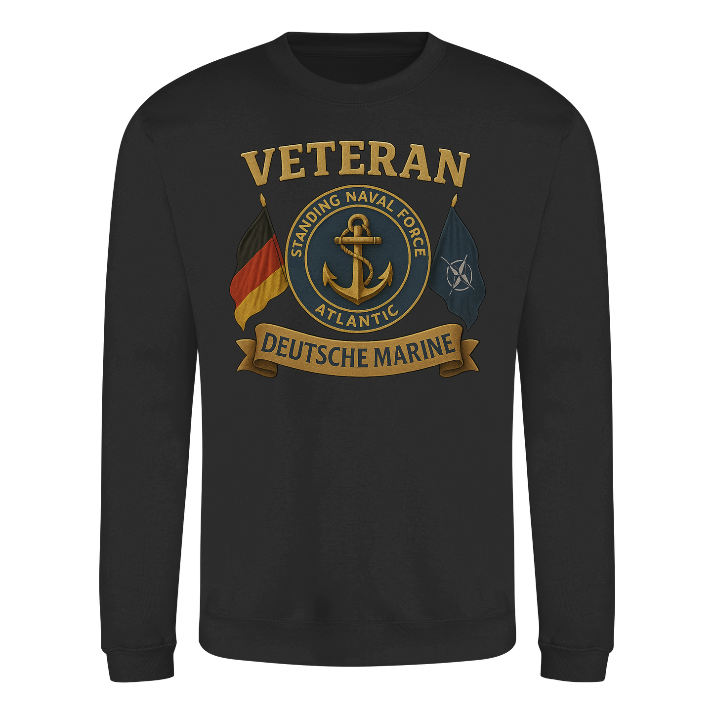 Veteran DEUTSCHE MARINE - SNFL - Basic Sweatshirt