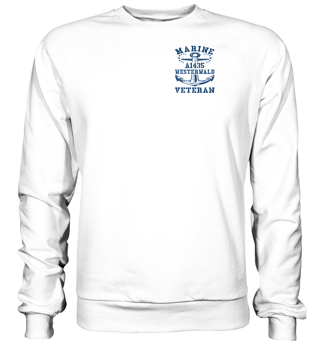 Marine Veteran A1435 WESTERWALD - Basic Sweatshirt