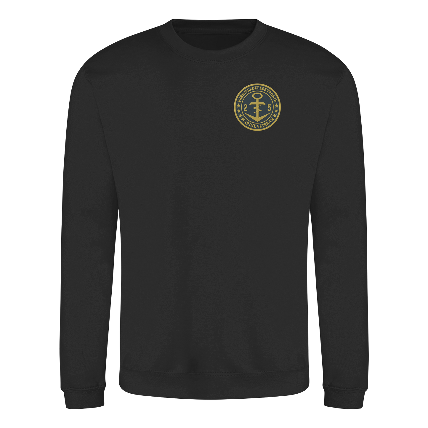 Marine Veteran 25er FERNMELDEELEKTRONIK- Metalleffekt - Basic Sweatshirt