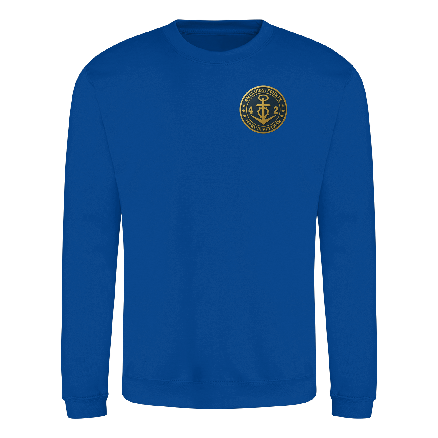 Marine Veteran 42er ANTRIEBSTECHNIK - Metalleffekt - Basic Sweatshirt
