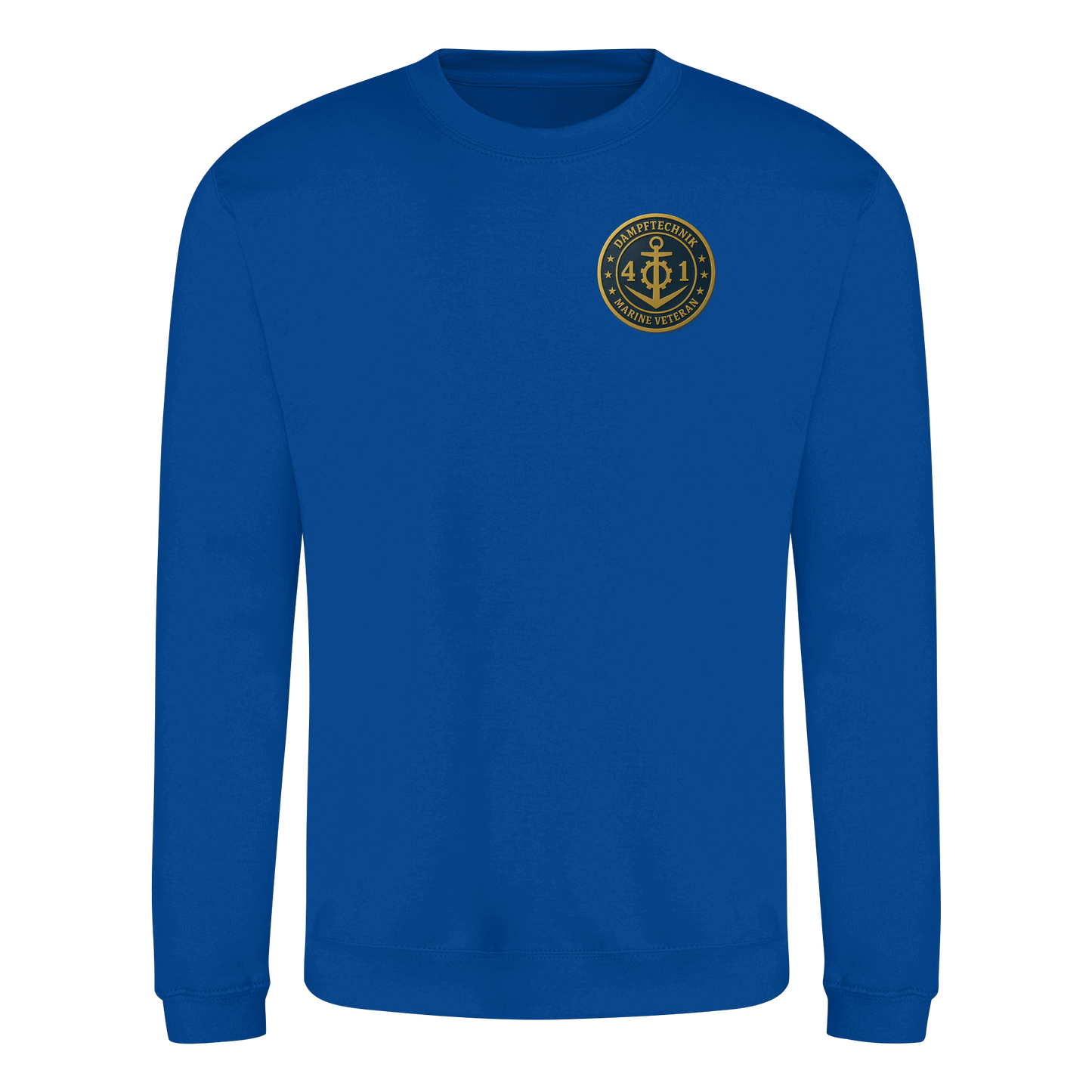 Marine Veteran 41er DAMPFTECHNIK - Metalleffekt - Basic Sweatshirt