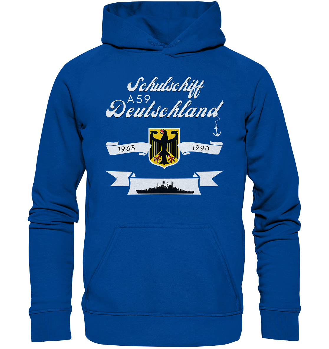 Schulschiffe A59 DEUTSCHLAND 1963-1990 - Basic Unisex Hoodie