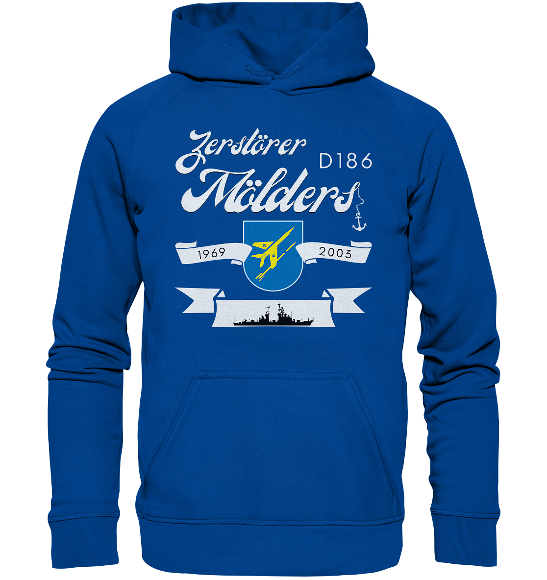 Zerstörer D186 MÖLDERS 1969-2003 - Basic Unisex Hoodie