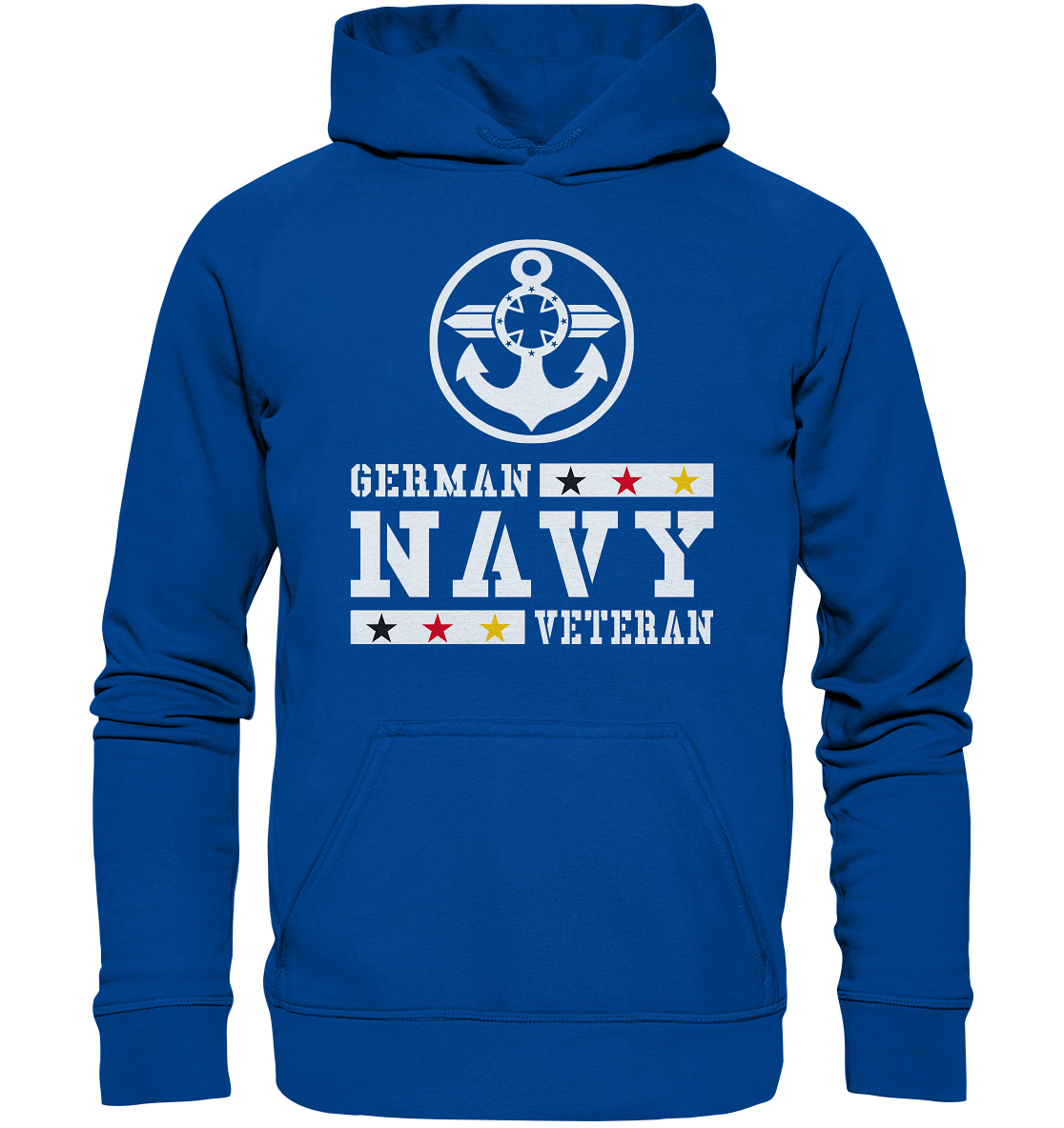 GERMAN NAVY VETERAN ANKER - Basic Unisex Hoodie