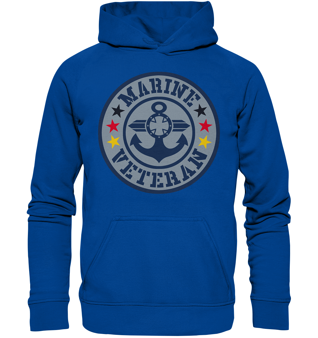 MARINE VETERAN Sterne - Basic Unisex Hoodie