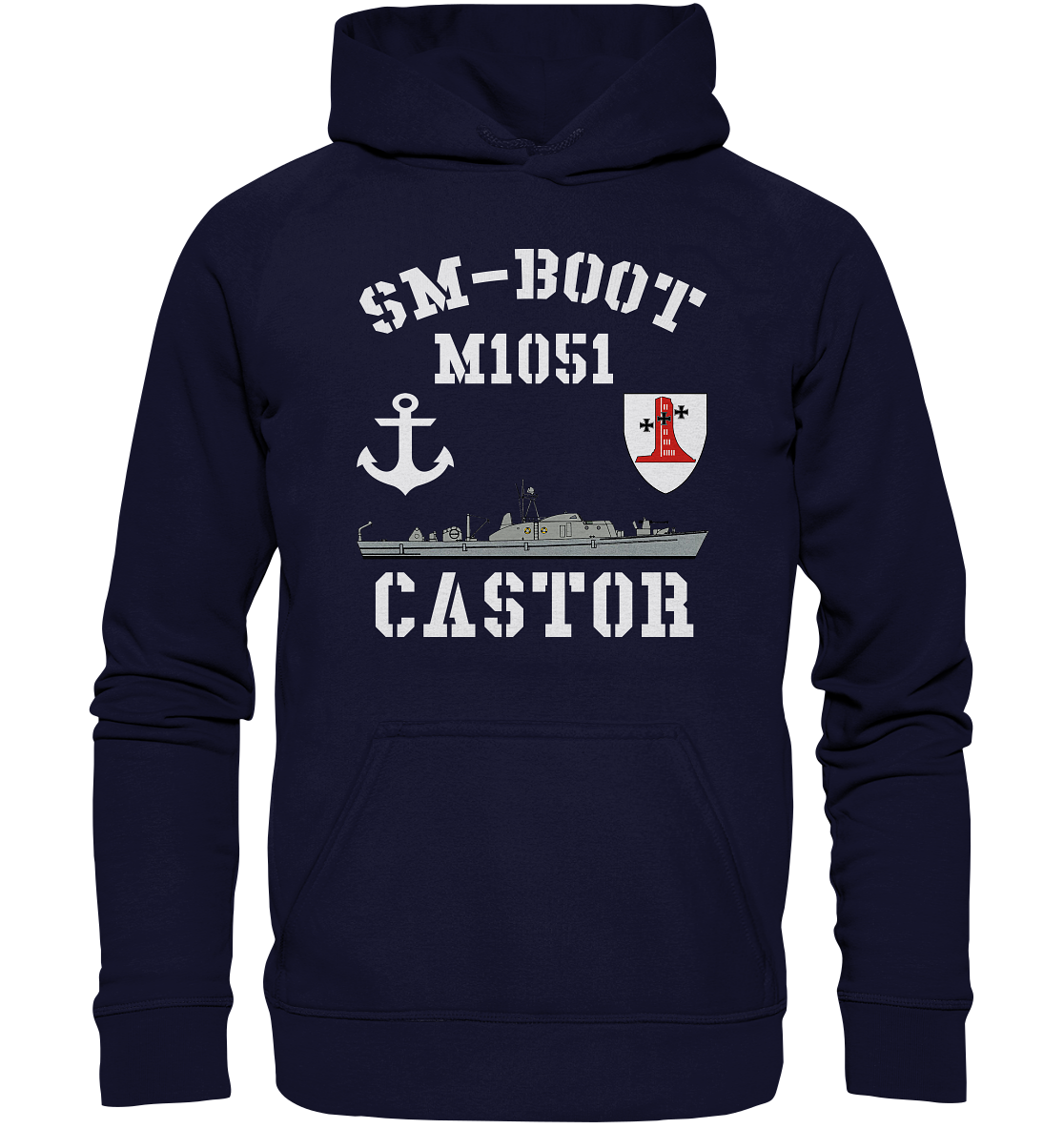 SM-Boot M1051 CASTOR 1.MSG - Basic Unisex Hoodie