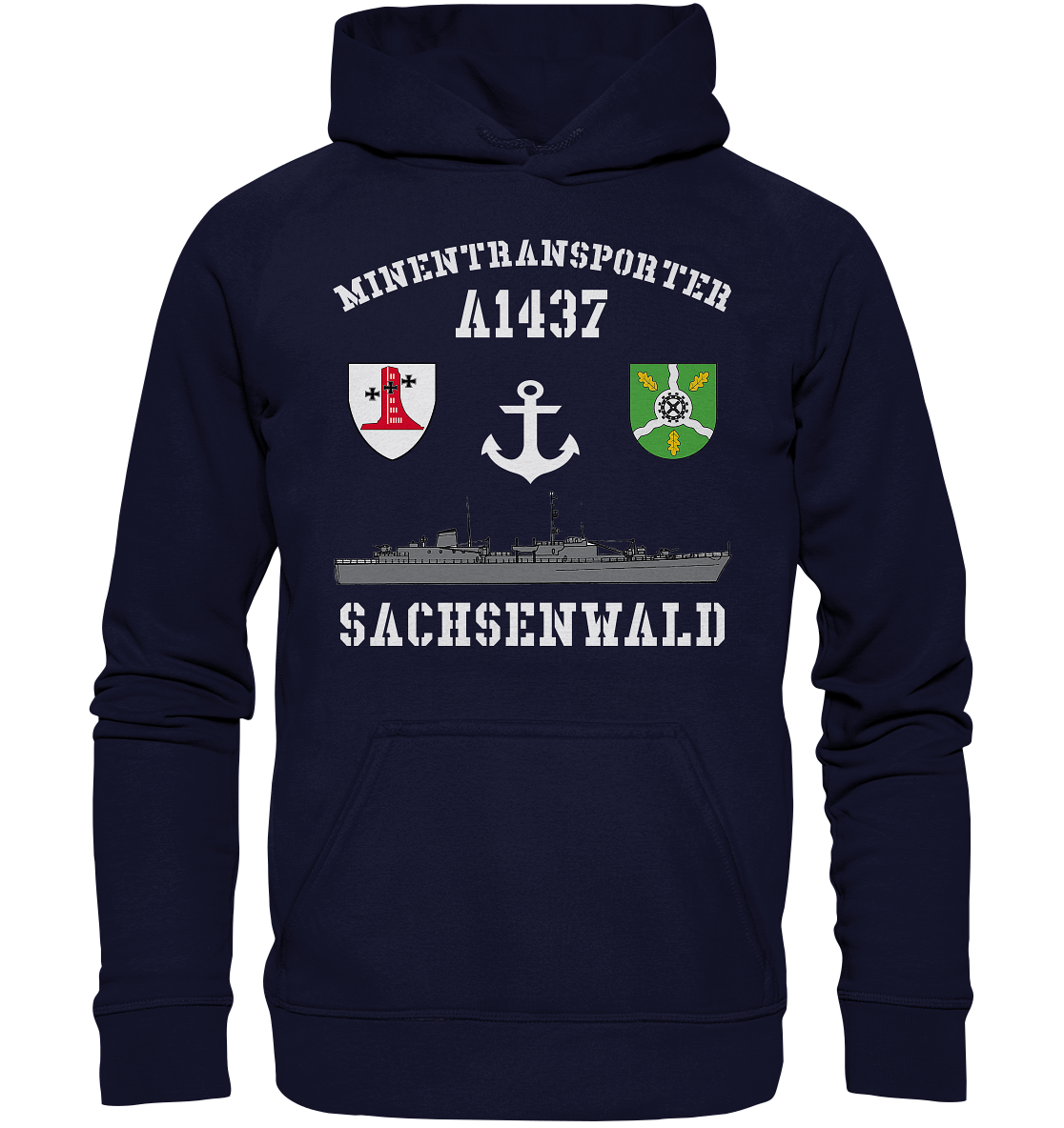 Minentransporter A1437 SACHSENWALD - Basic Unisex Hoodie