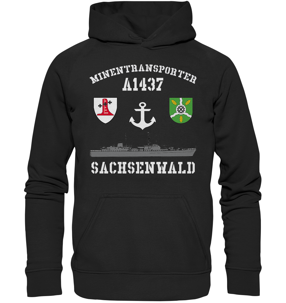 Minentransporter A1437 SACHSENWALD - Basic Unisex Hoodie