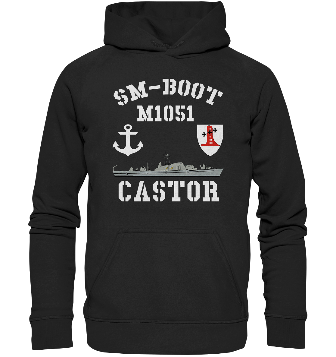 SM-Boot M1051 CASTOR 1.MSG - Basic Unisex Hoodie