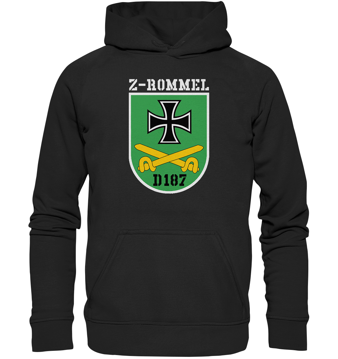 Z-Rommel Wappen - Basic Unisex Hoodie