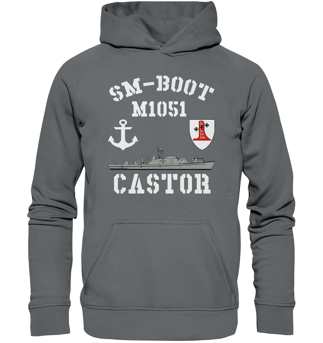 SM-Boot M1051 CASTOR 1.MSG - Basic Unisex Hoodie