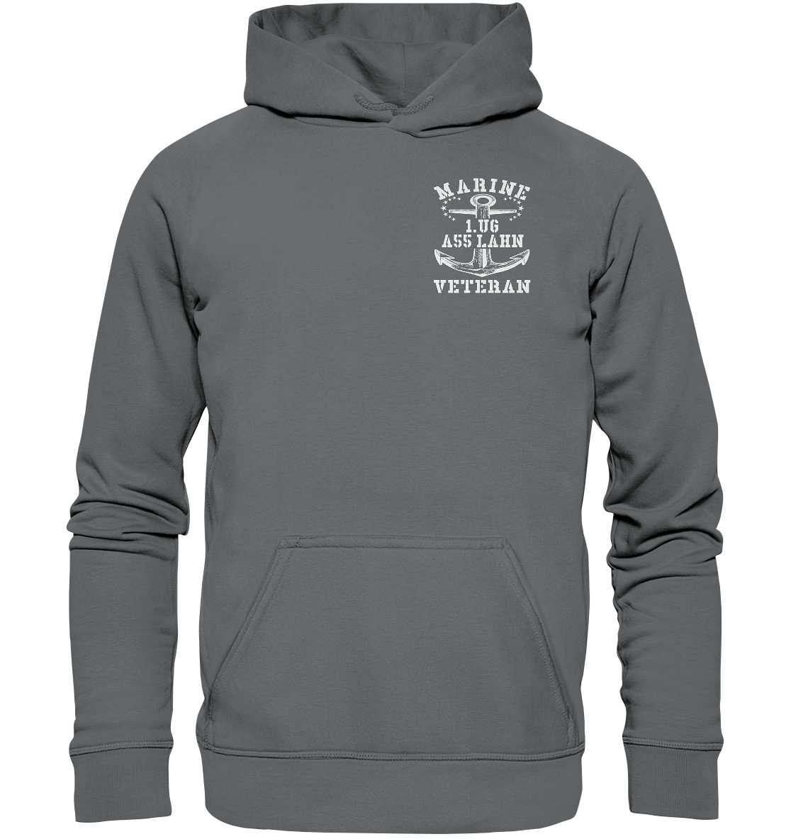 Marine Veteran 1.UG A55 LAHN - Basic Unisex Hoodie