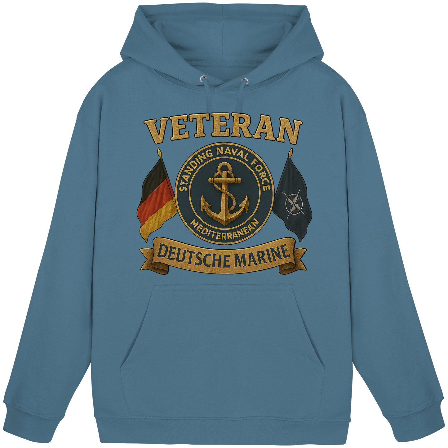 Veteran DEUTSCHE MARINE - SNFM - Basic Unisex Hoodie