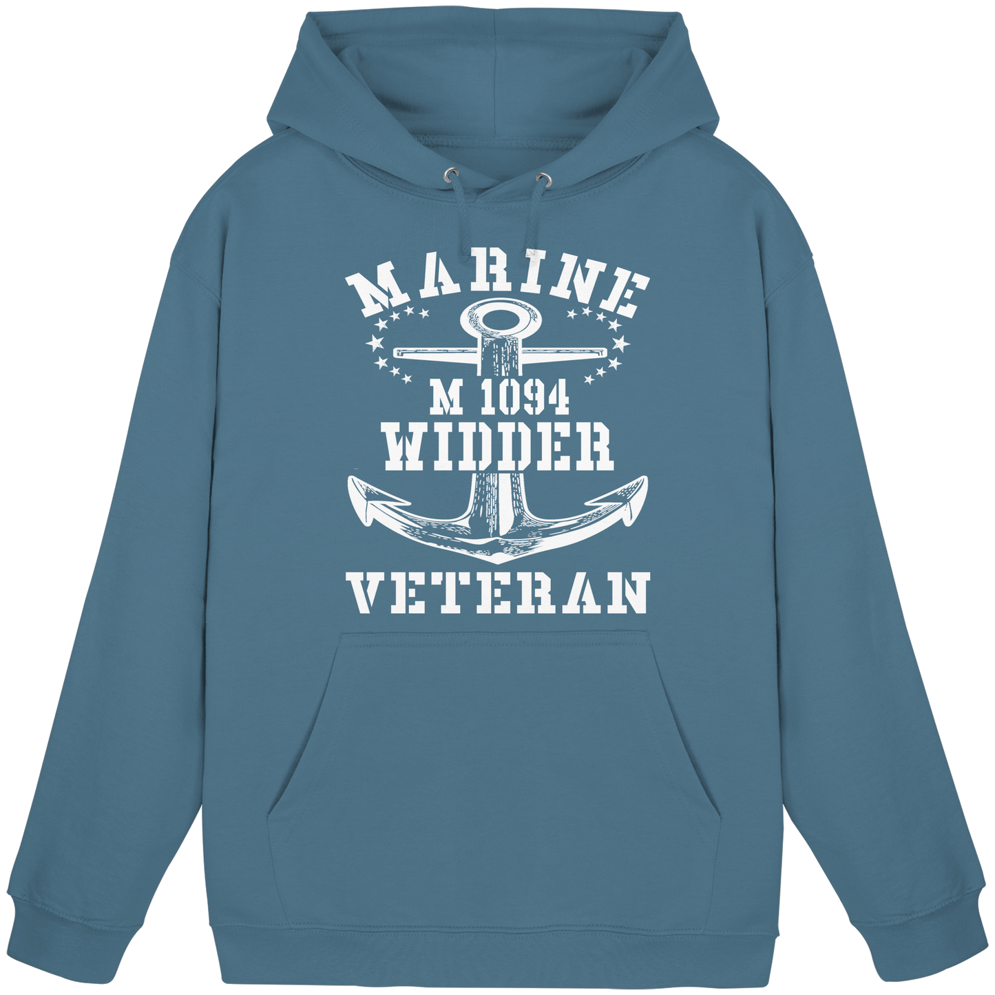 Marine Veteran M1094 WIDDER - Basic Unisex Hoodie