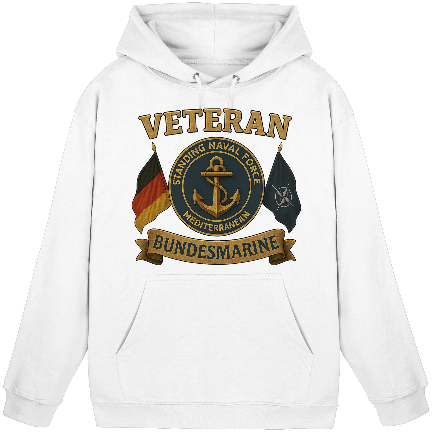 Veteran BUNDESMARINE - SNFM - Basic Unisex Hoodie