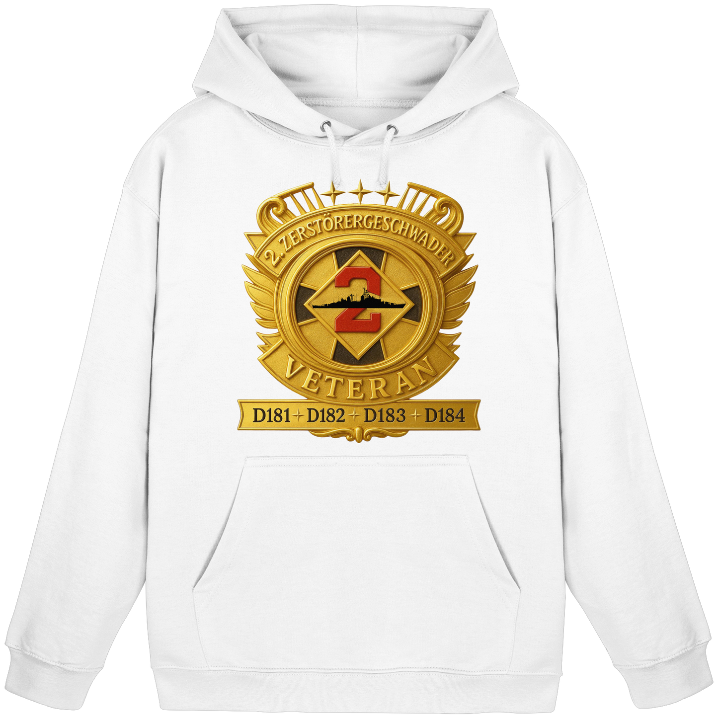 2. Zerstörergeschwader - Veteran - Basic Unisex Hoodie