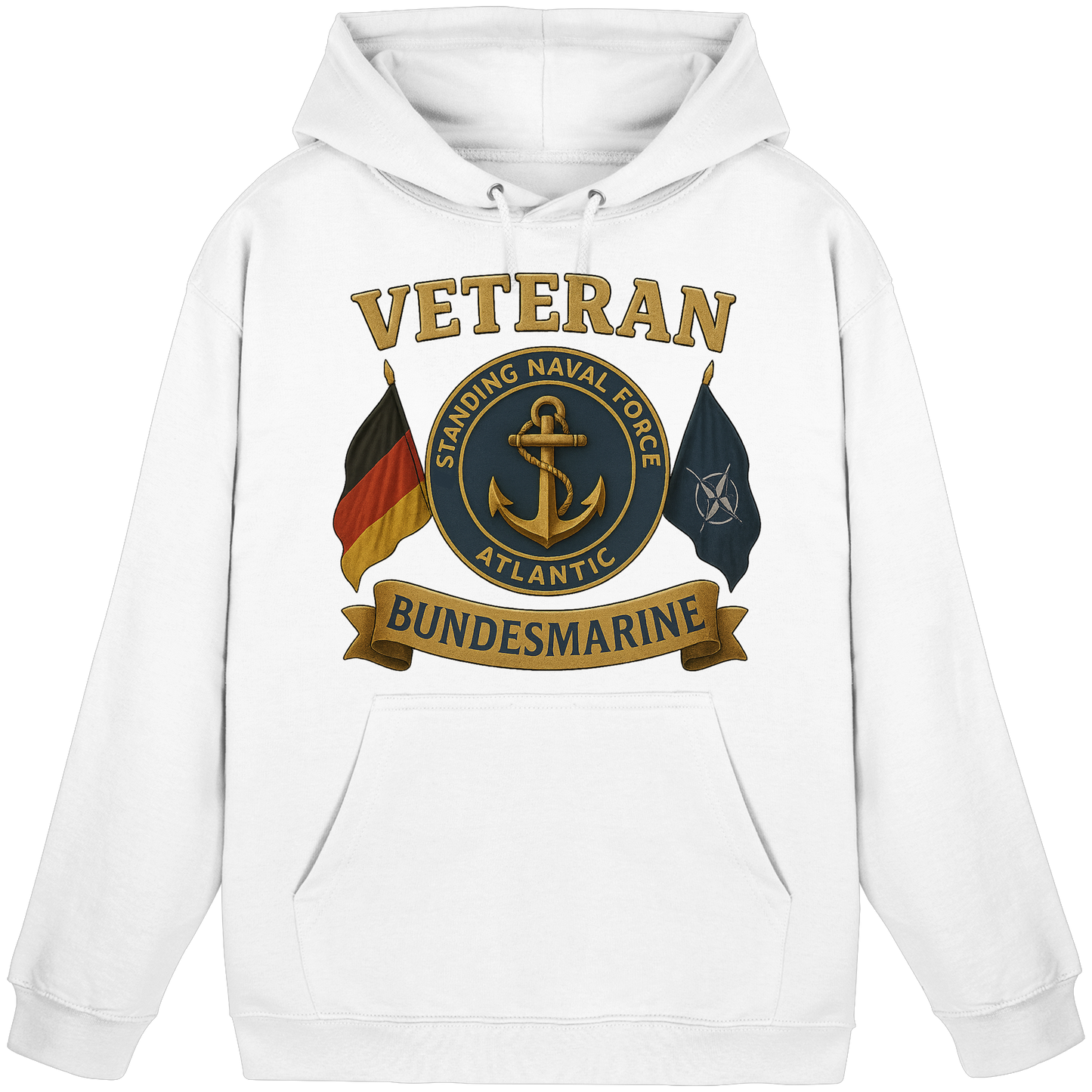 Veteran BUNDESMARINE - SNFL - Basic Unisex Hoodie