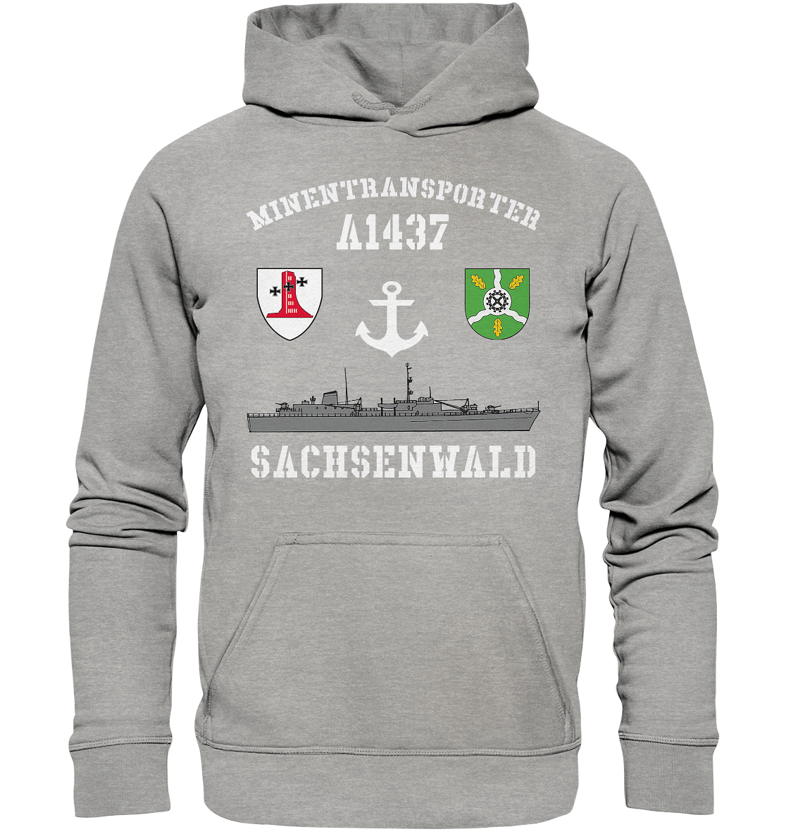 Minentransporter A1437 SACHSENWALD - Basic Unisex Hoodie