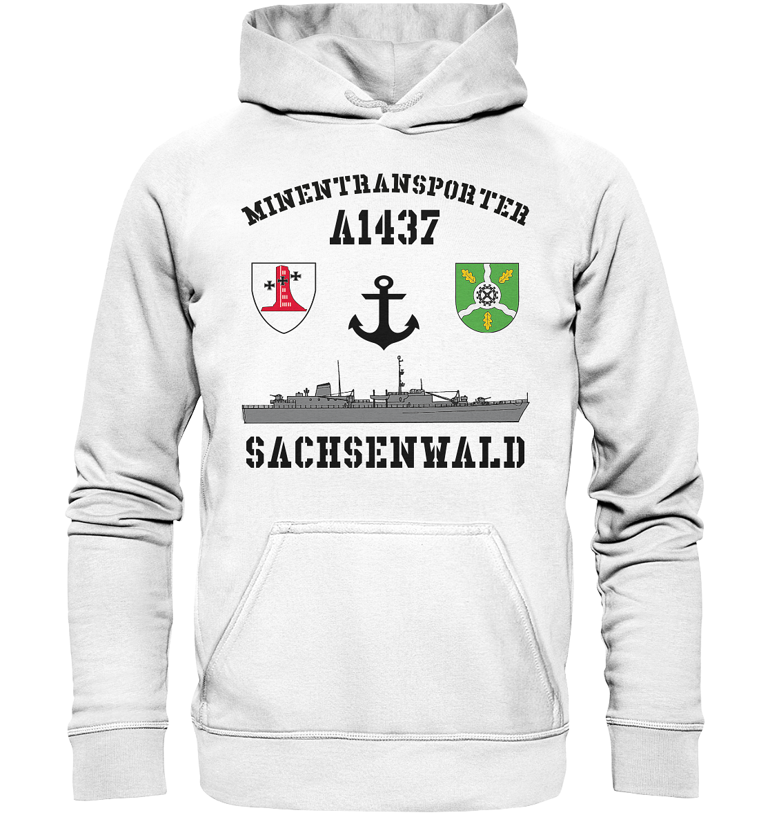 Minentransporter A1437 SACHSENWALD - Basic Unisex Hoodie