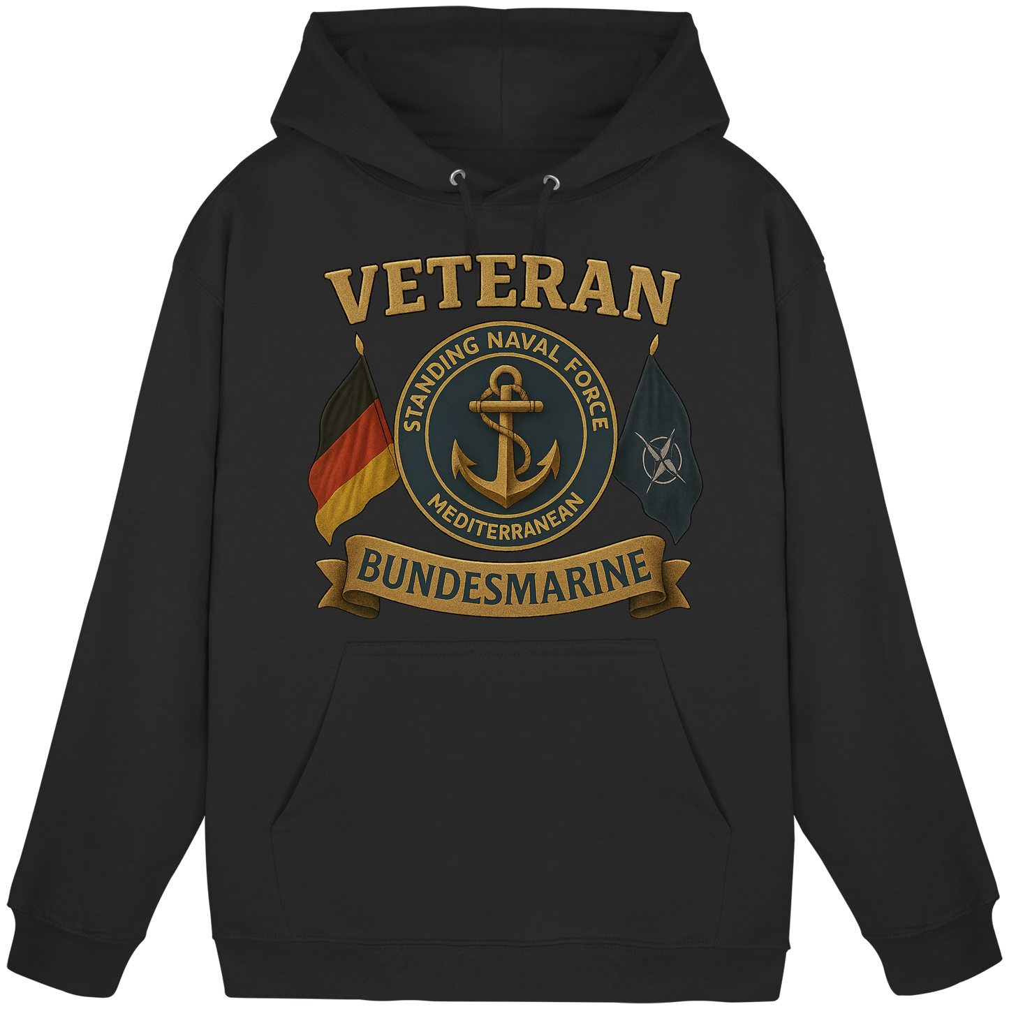 Veteran BUNDESMARINE - SNFM - Basic Unisex Hoodie